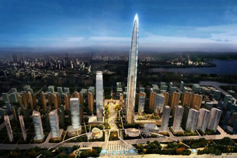 武汉将修606米高楼 系世界第三高